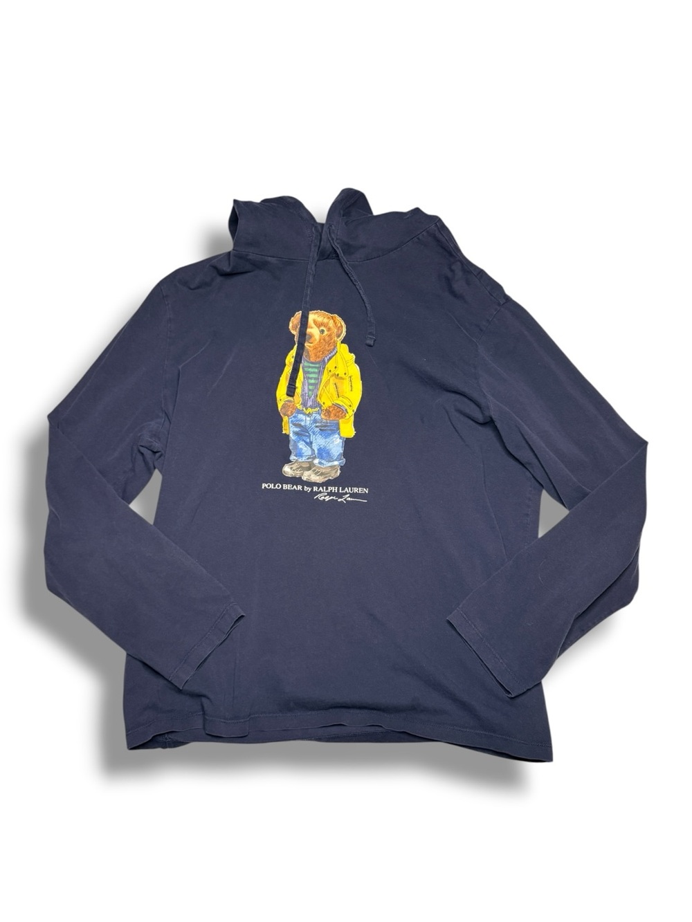 Polo Ralph Lauren Bear Raincoat Hoodie Size XL
